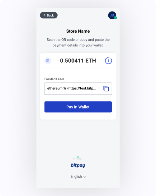 Step 4. Tap 'Pay in Wallet'