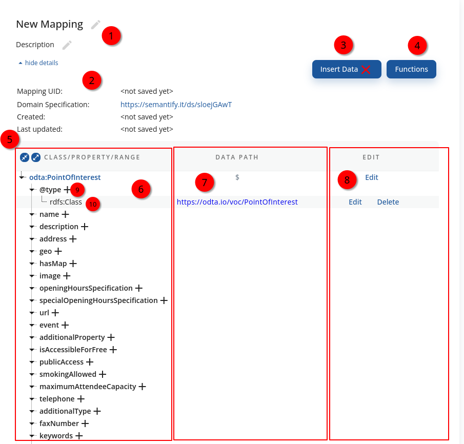 **Figure 1**: Mapping tool overview.