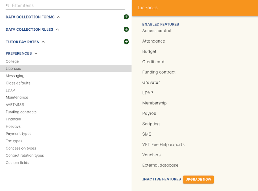 Figure 84. Where to check if your Gravatar licence is enabled