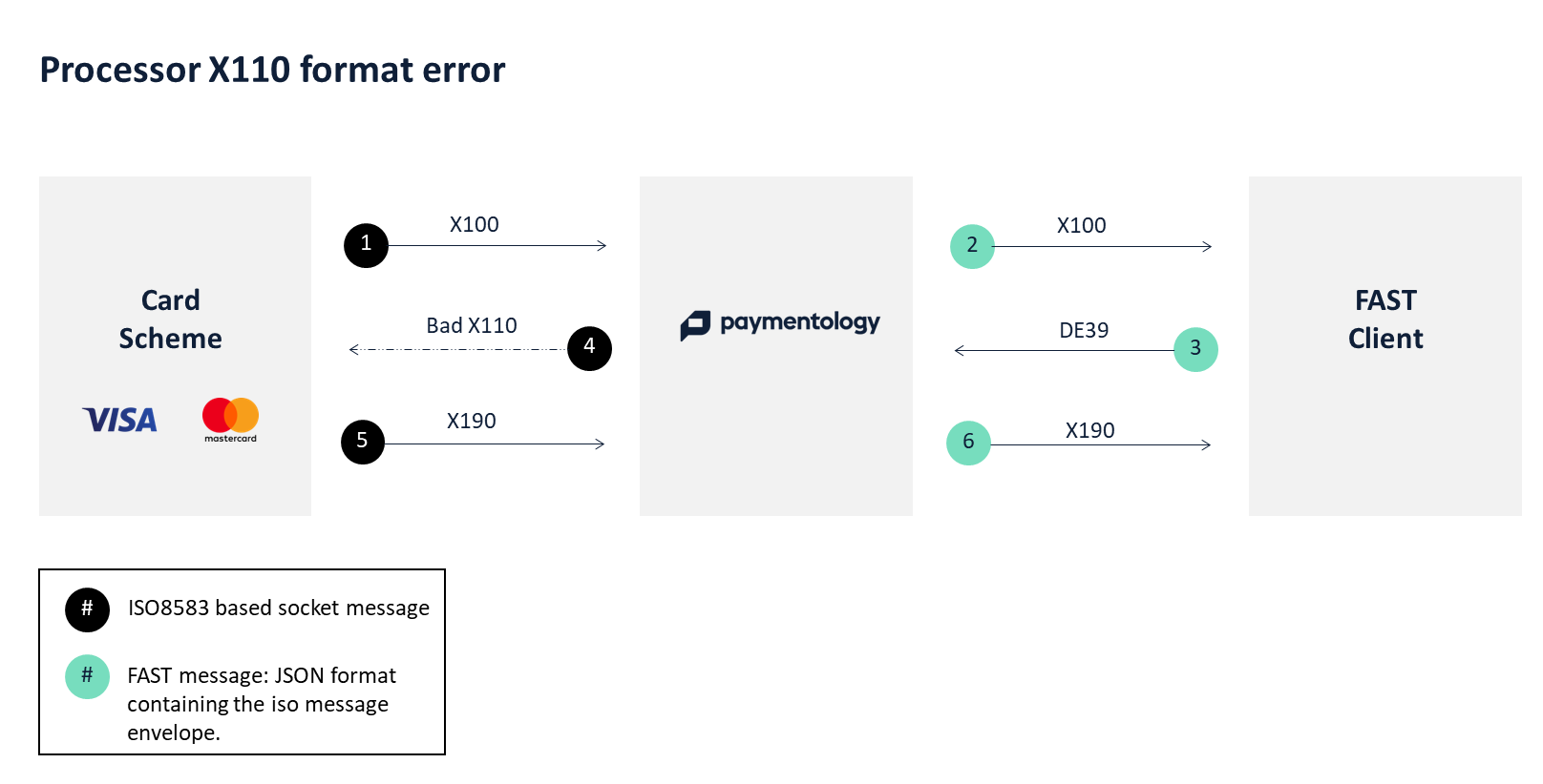 Flow: Processor X110 format error