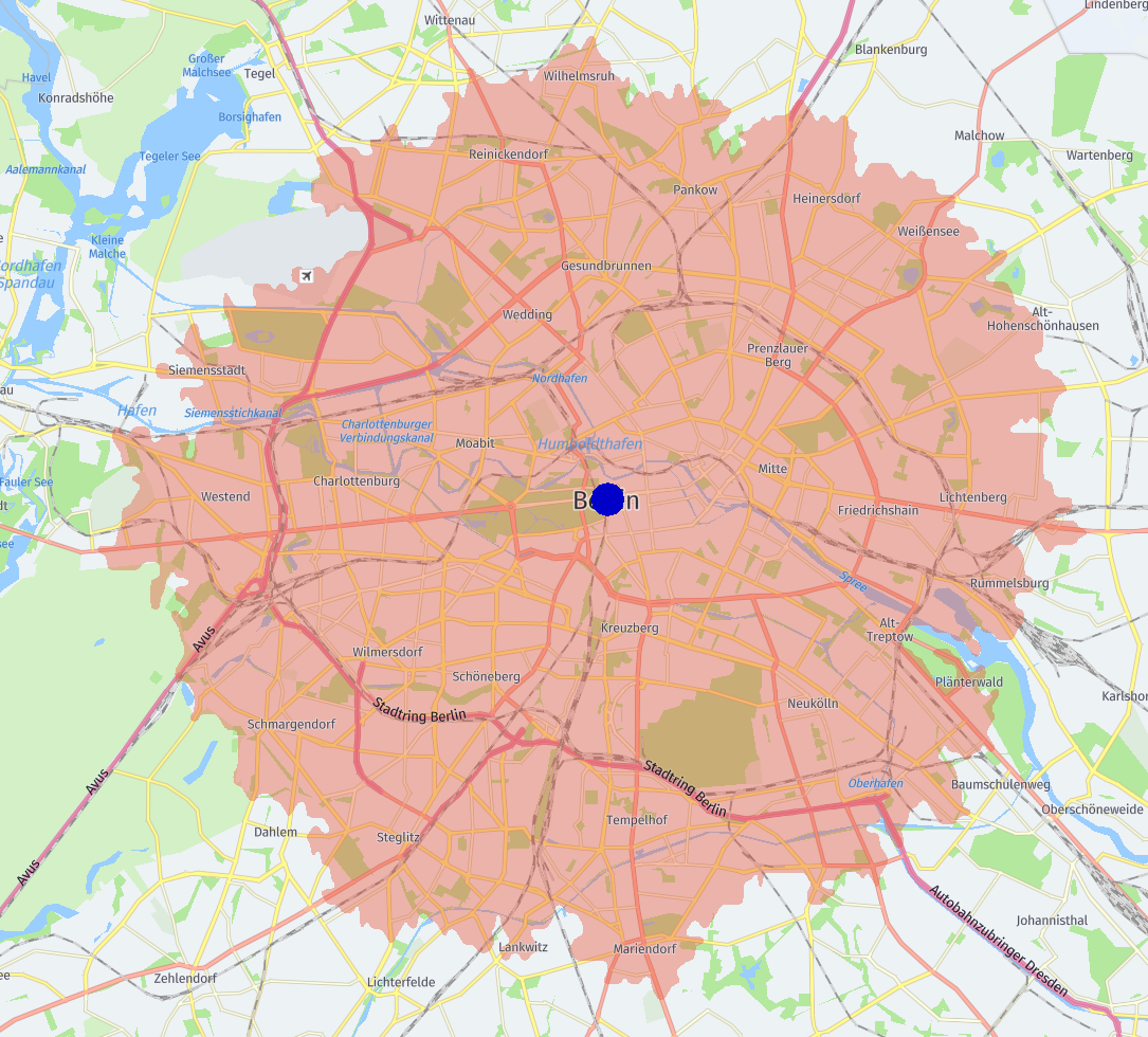 Standard isoline shape