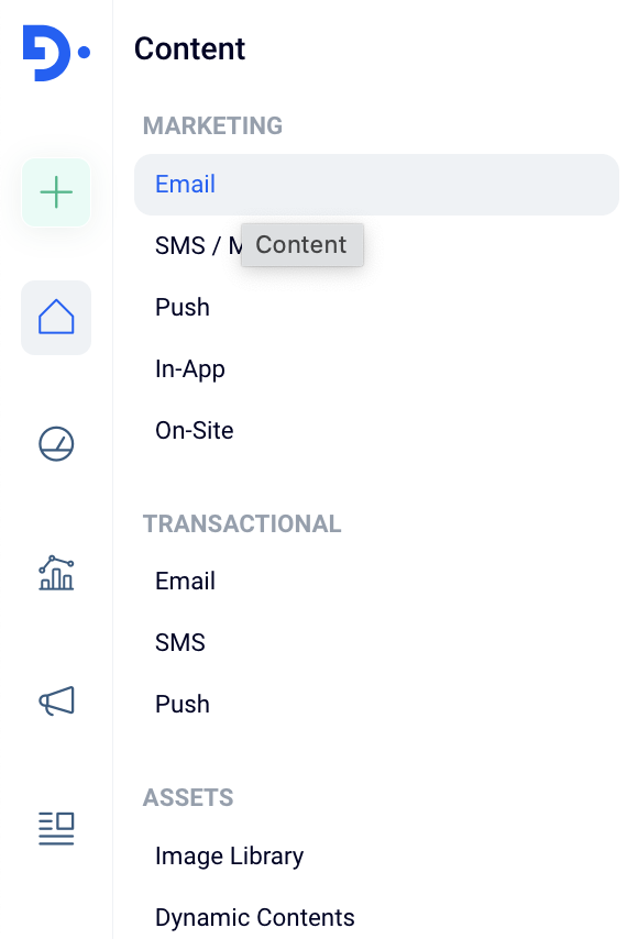 Content > Marketing > Email
