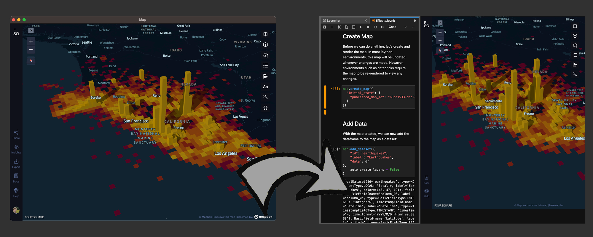 Creating a map in Studio, then loading it via the Python Map SDK.