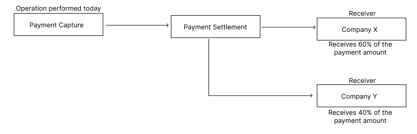 Schematization of Payment Split