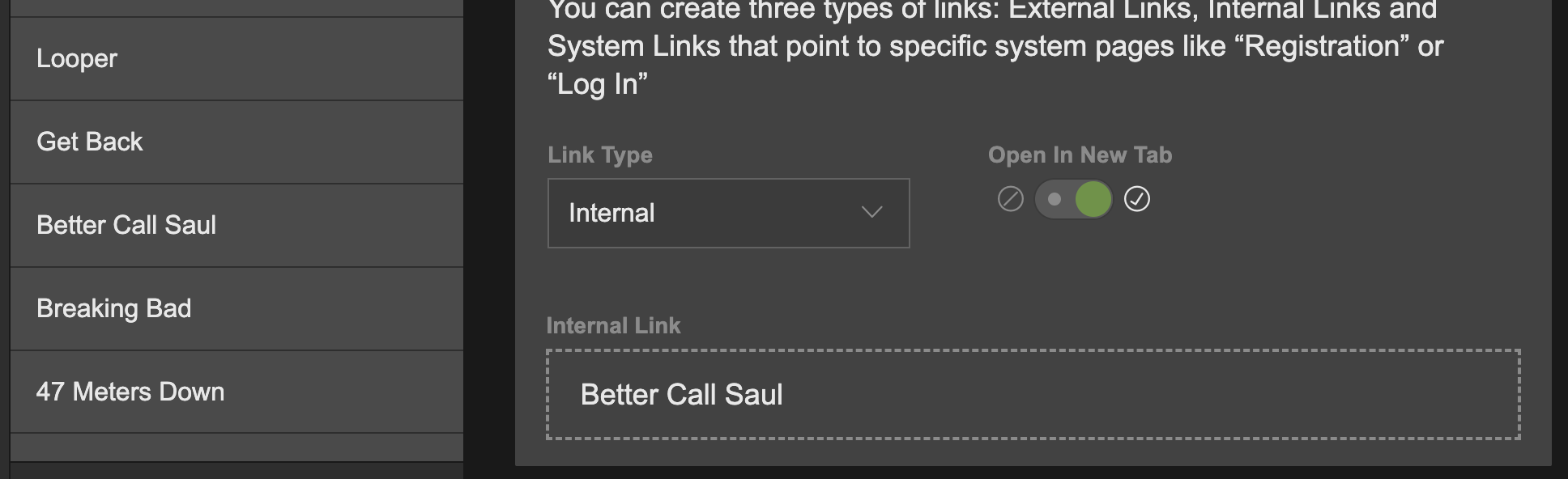 Internal Link