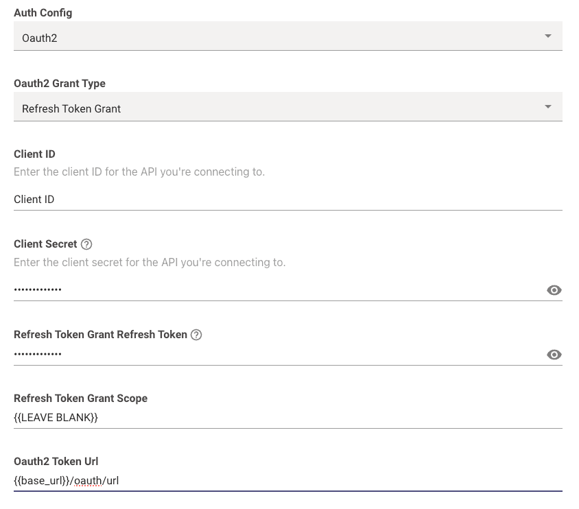 OAuth 2.0 Client Credentials Basic Info