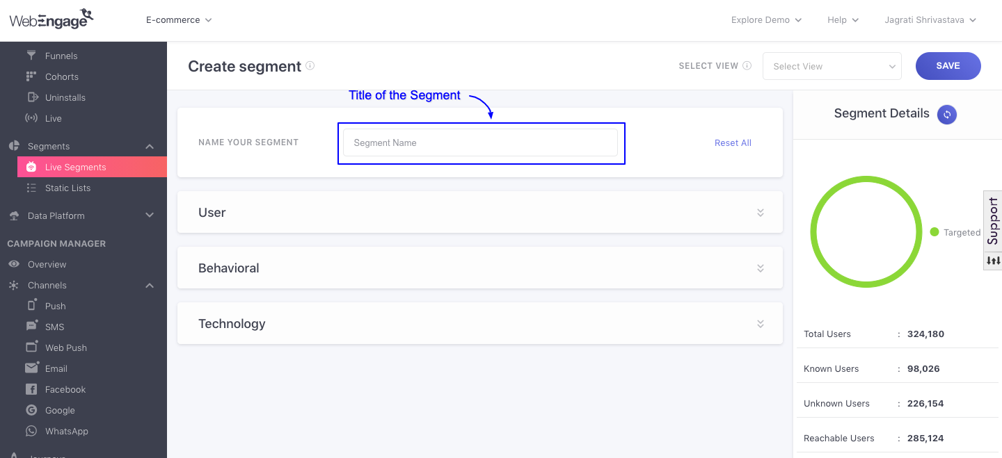 Segment Details 