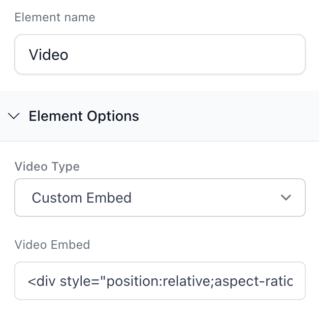Gumlet Video is embedded on the product page