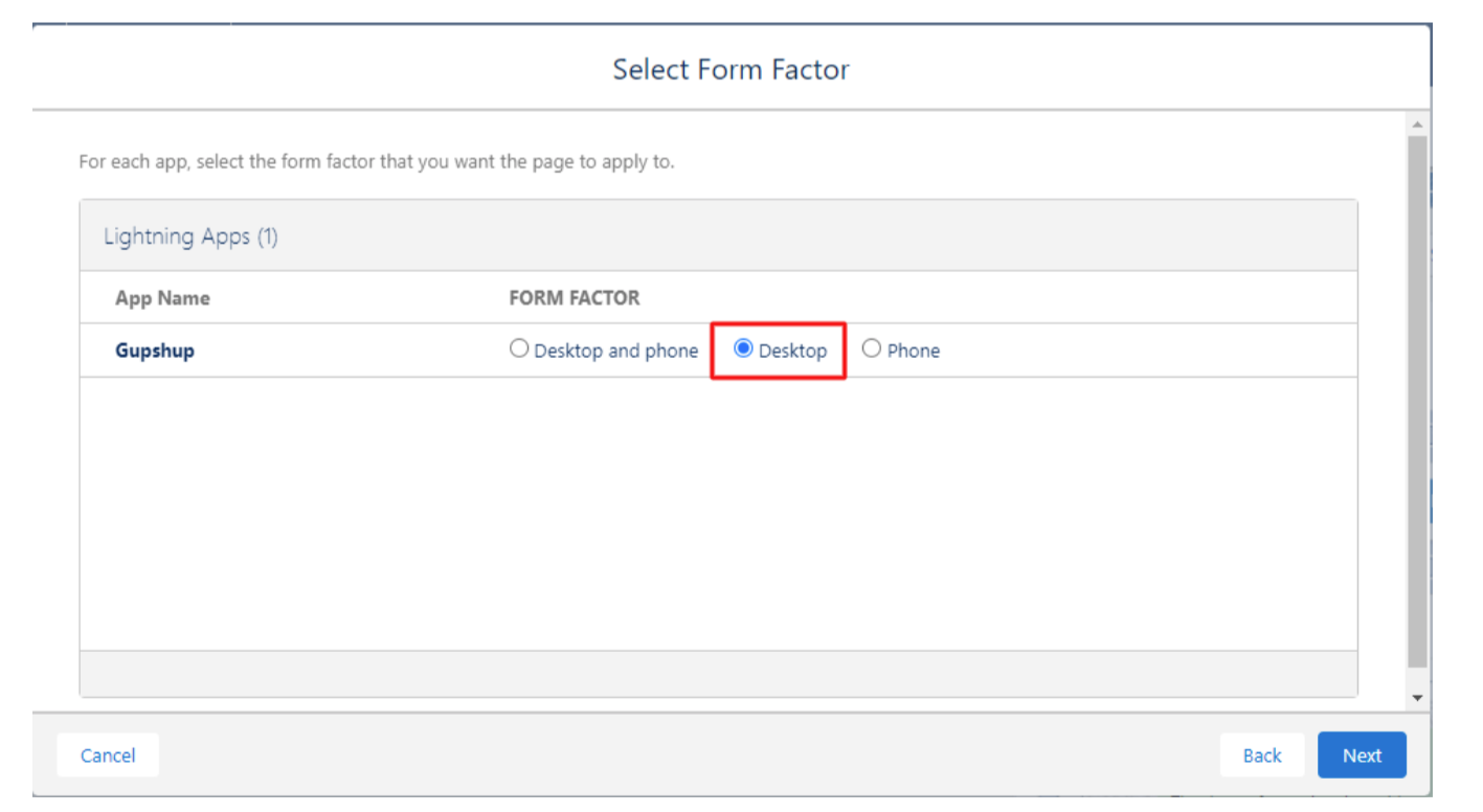 select form factor