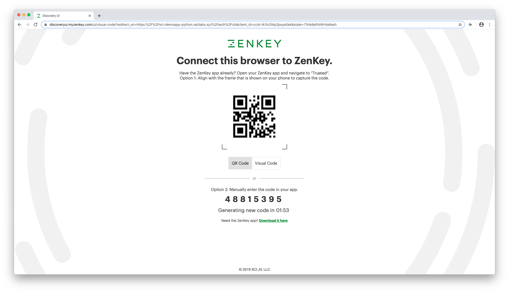SDK-web-demo-disovery-ui-code.png