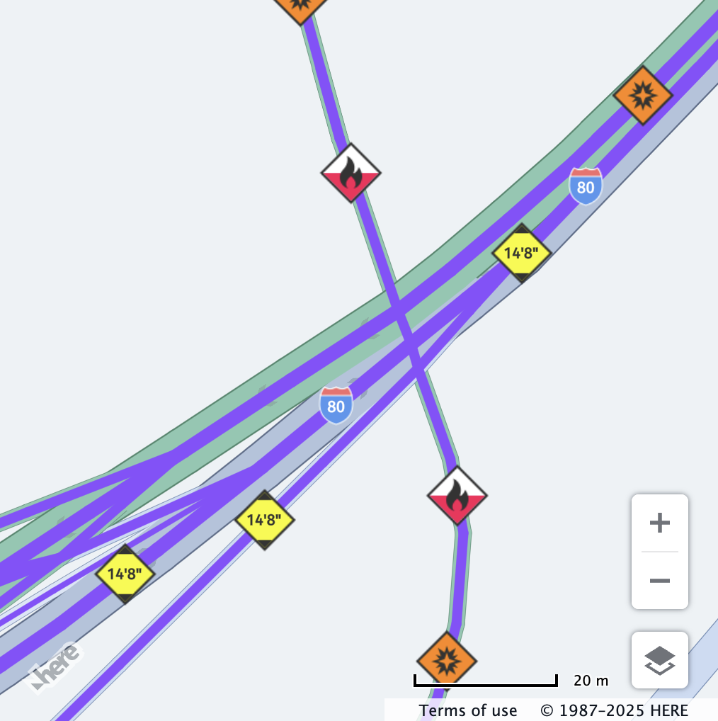 Before applying the vehicle profile