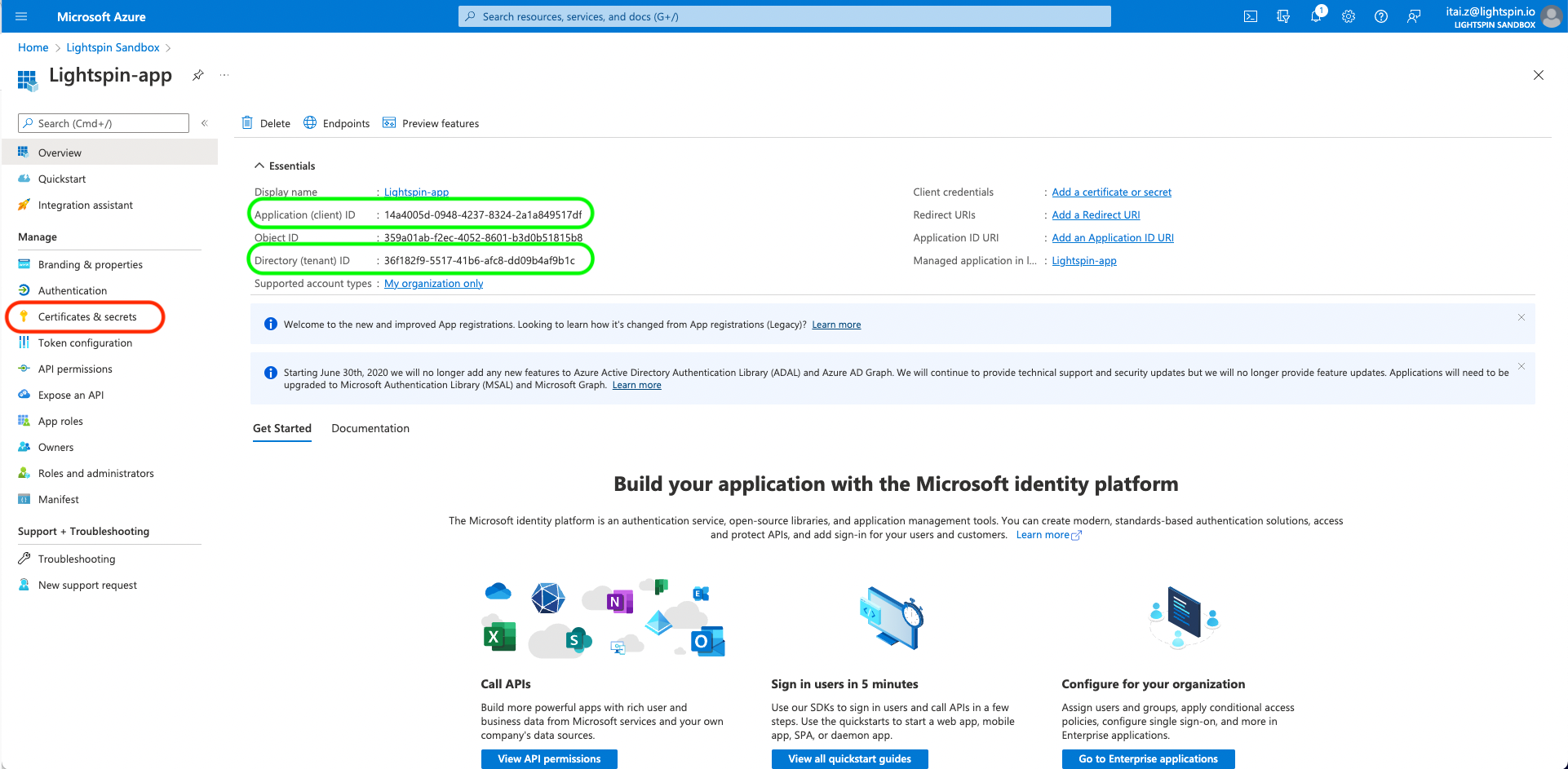 Azure Onboarding - Manual Deployment