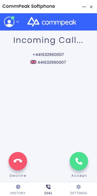Incoming call