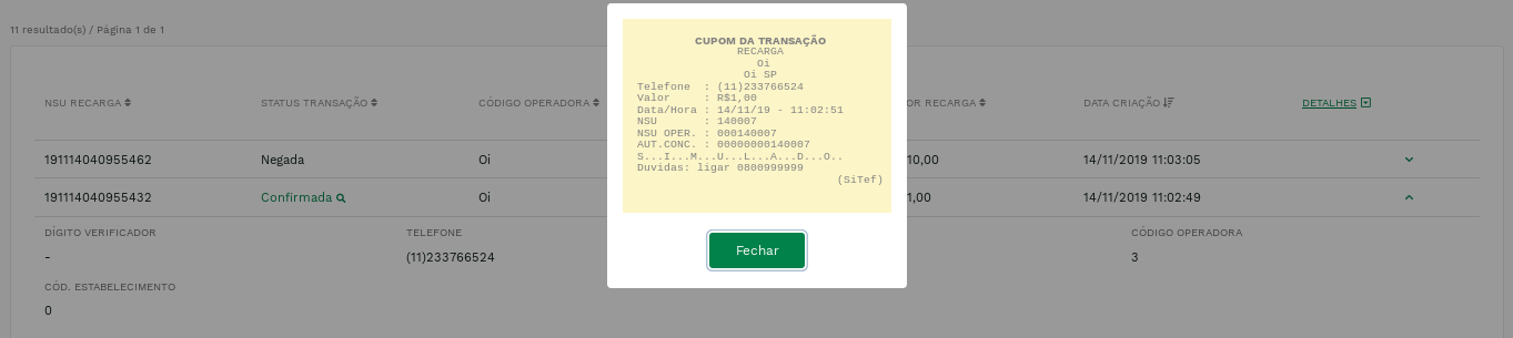 "Recharge Receipt." -no-filter