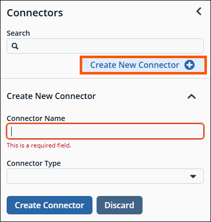 Create a new connector