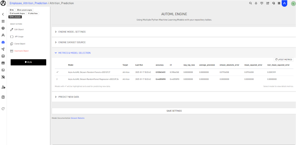 Final Metrics