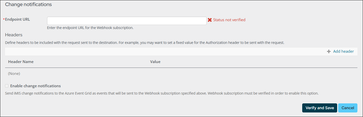 Viewing an unverified Endpoint error message