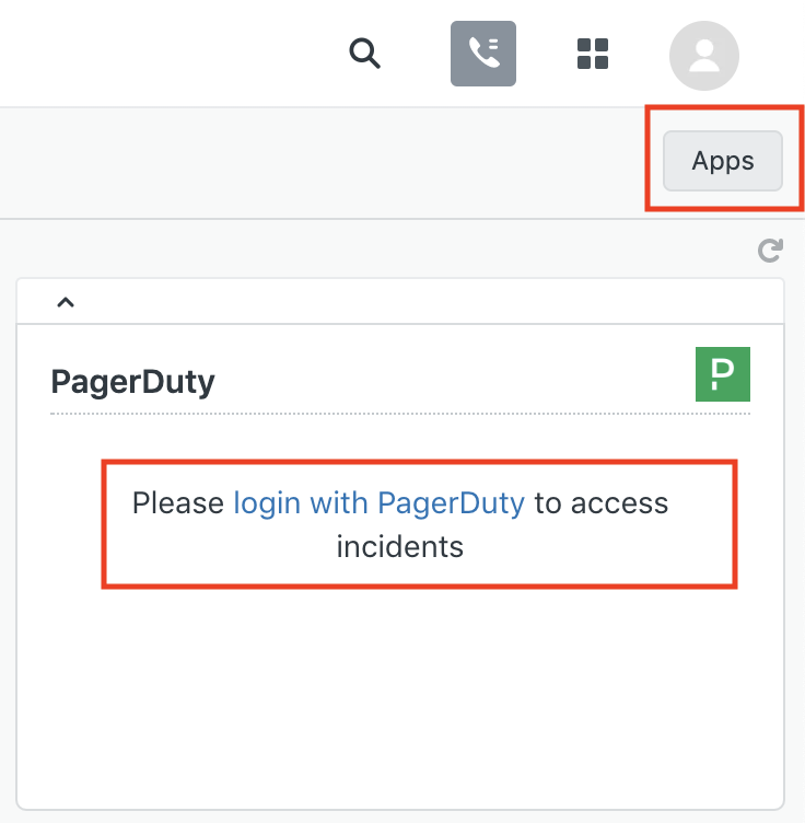 Login with PagerDuty