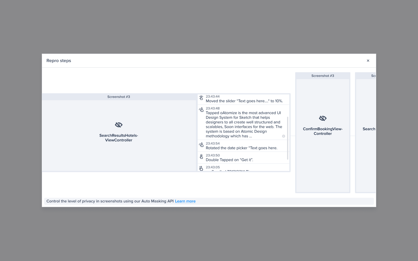Occurrences - Repro steps.png