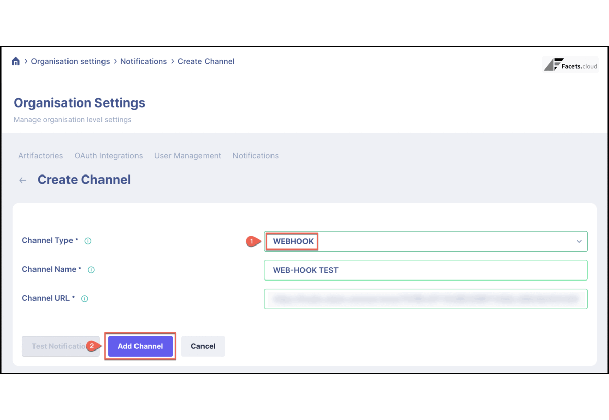 Webhook support with custom payload for Notifications (Click on the image to expand)