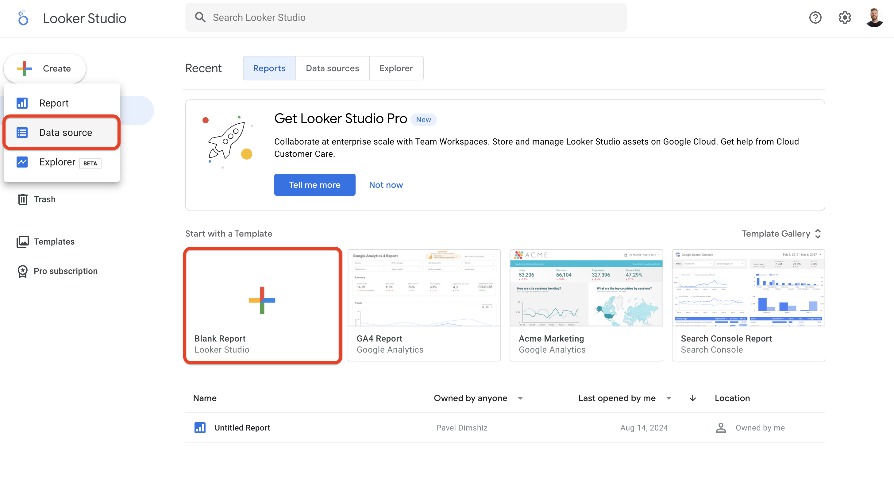 Adding Similarweb as a data source to Looker Studio