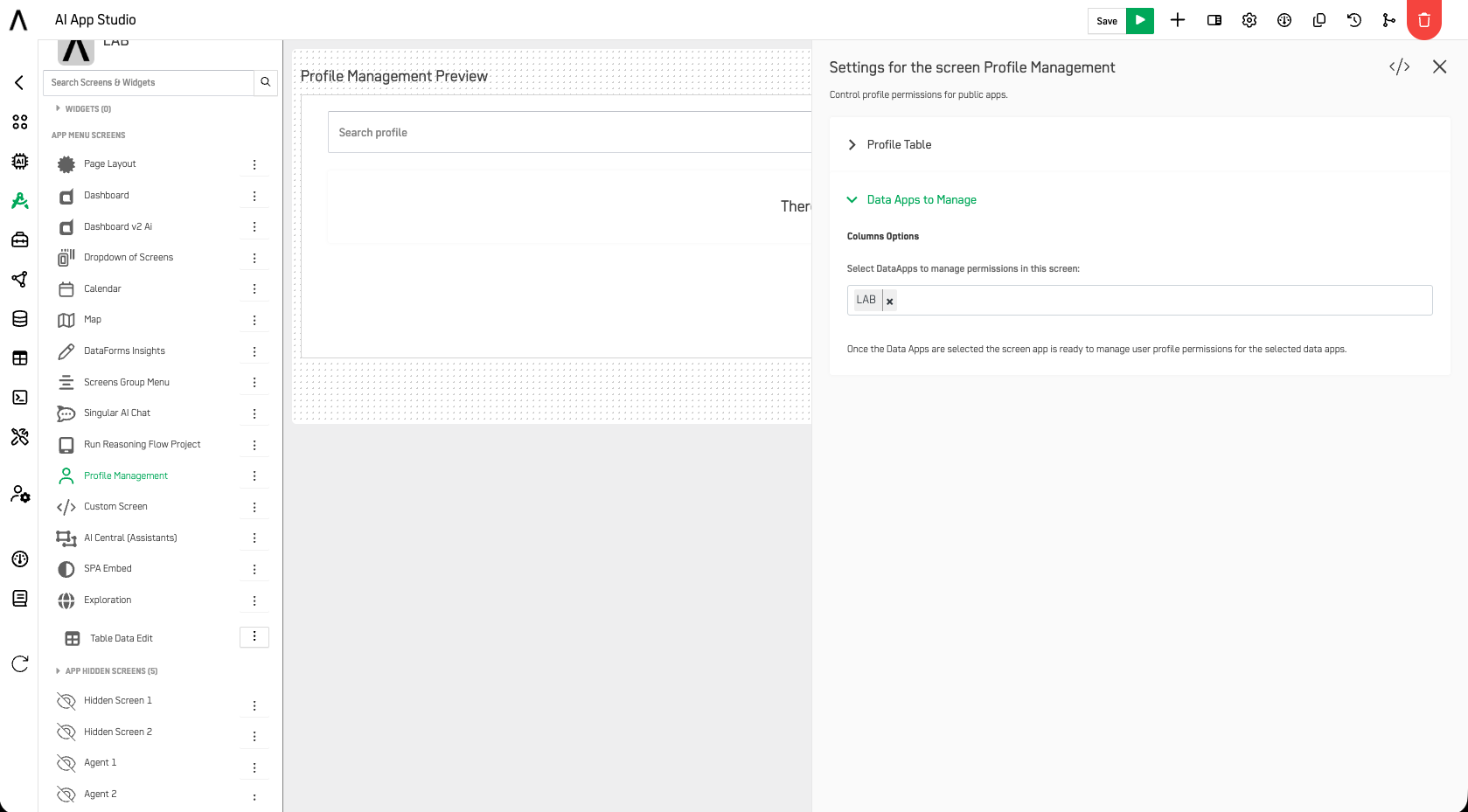 Profile Management