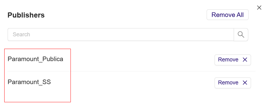 **Display Publisher ID**