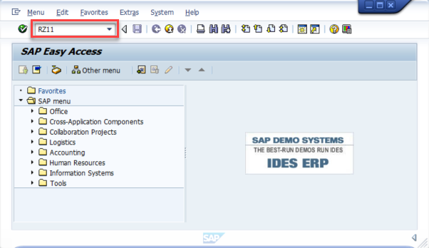 sap gui interface