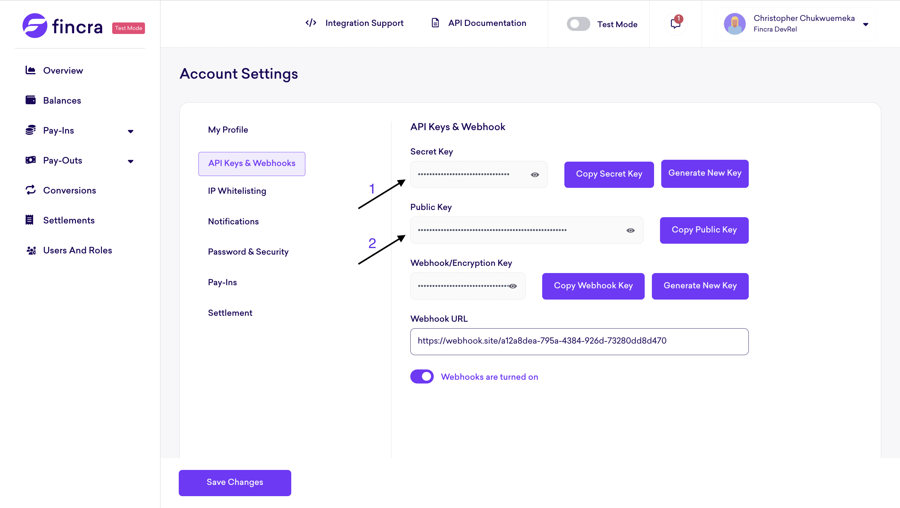 Get your API key 🔐