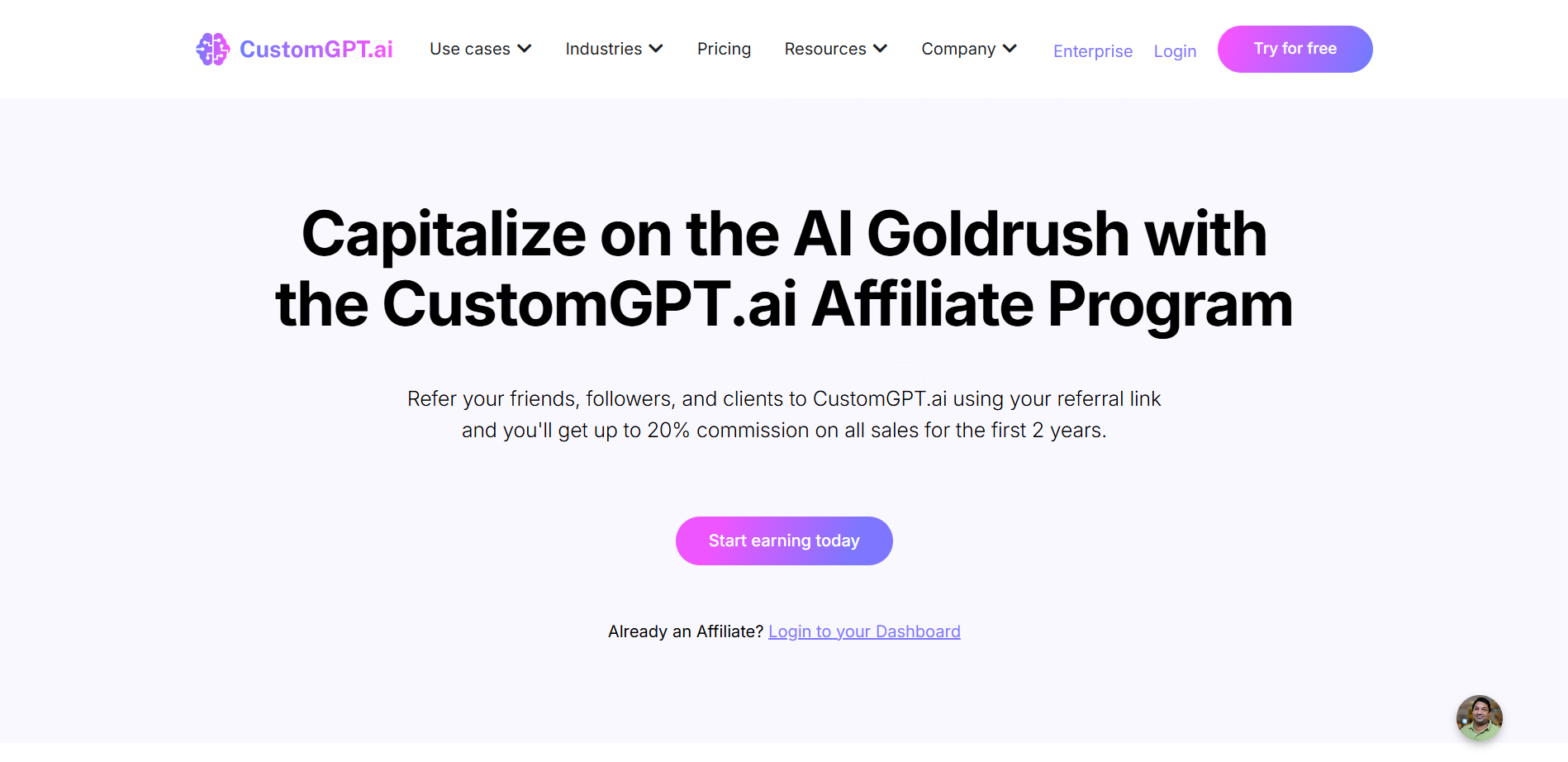 CustomGPT Affiliate Program