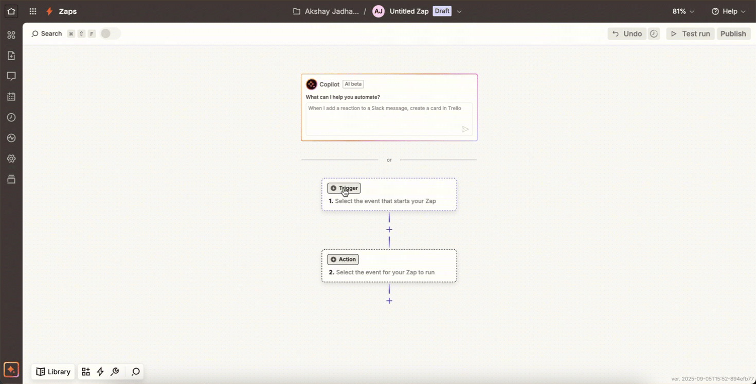 Set Up Trigger Event