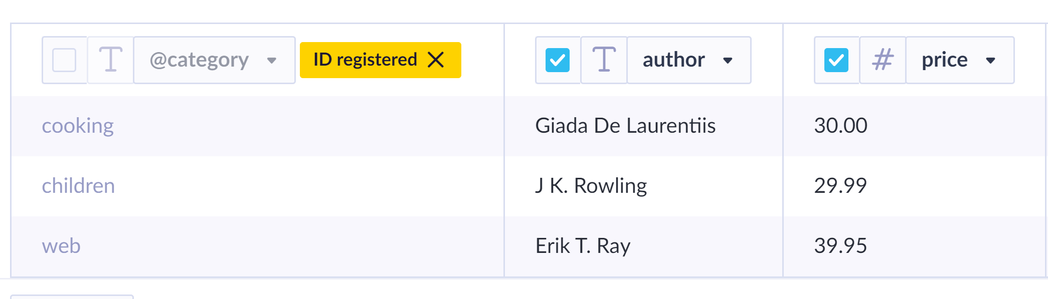 Customer IDs section showing yellow identifier boxes and an unchecked customer ID checkbox.