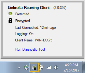 opendns umbrella roaming client