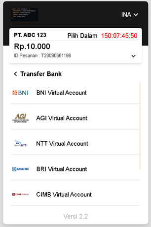 Filter Payment Method