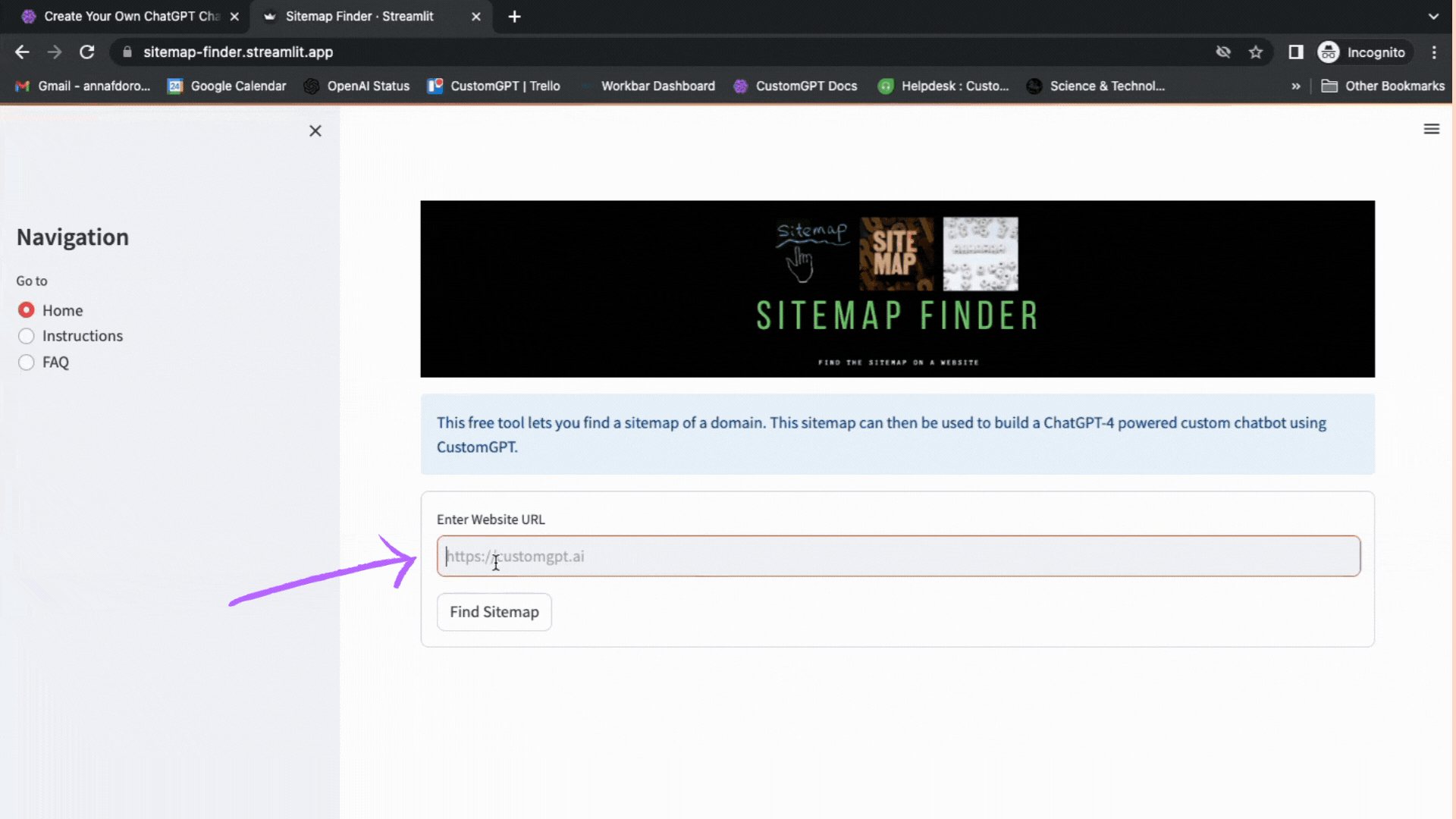 How To Add Your Website