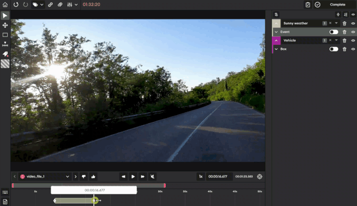 video editor stretch instance