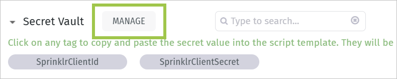 Manage sensitive IDs referenced by your script