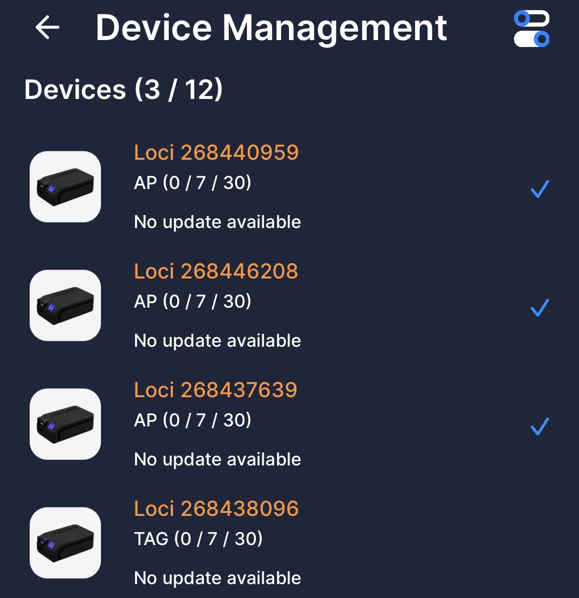 Change Configuration