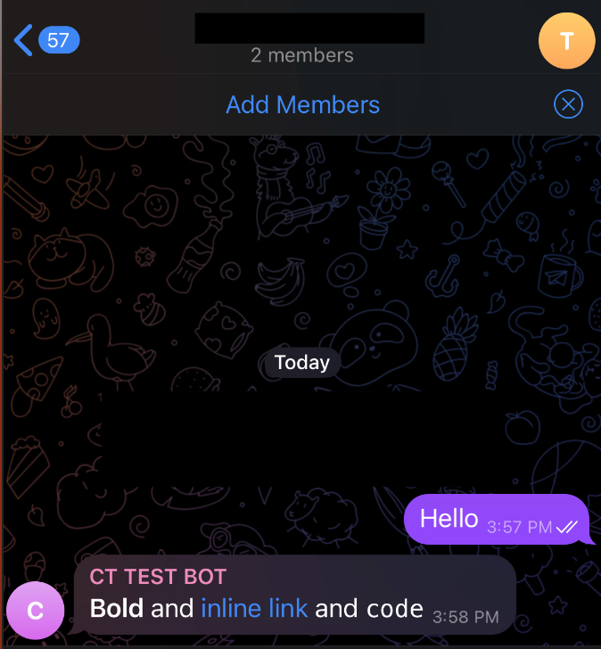 Test Message
