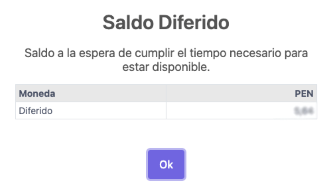 Saldo diferido