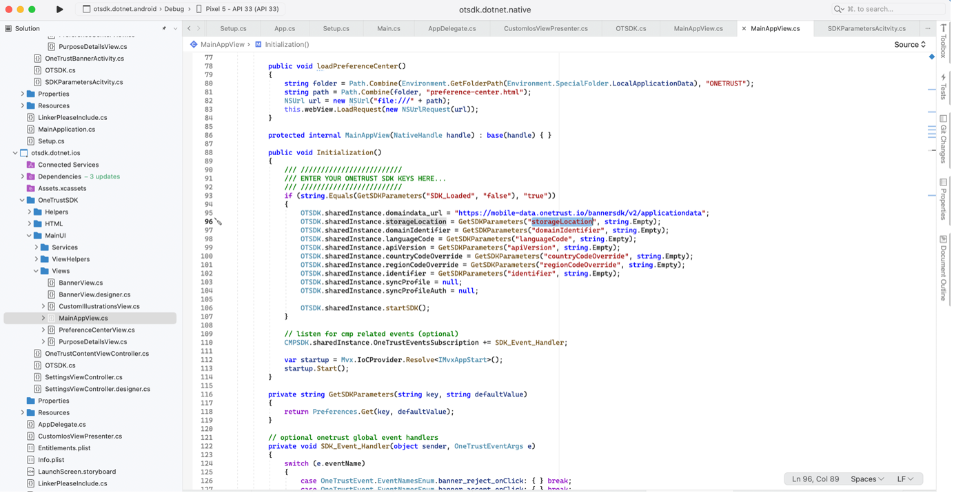 .Net Native iOS