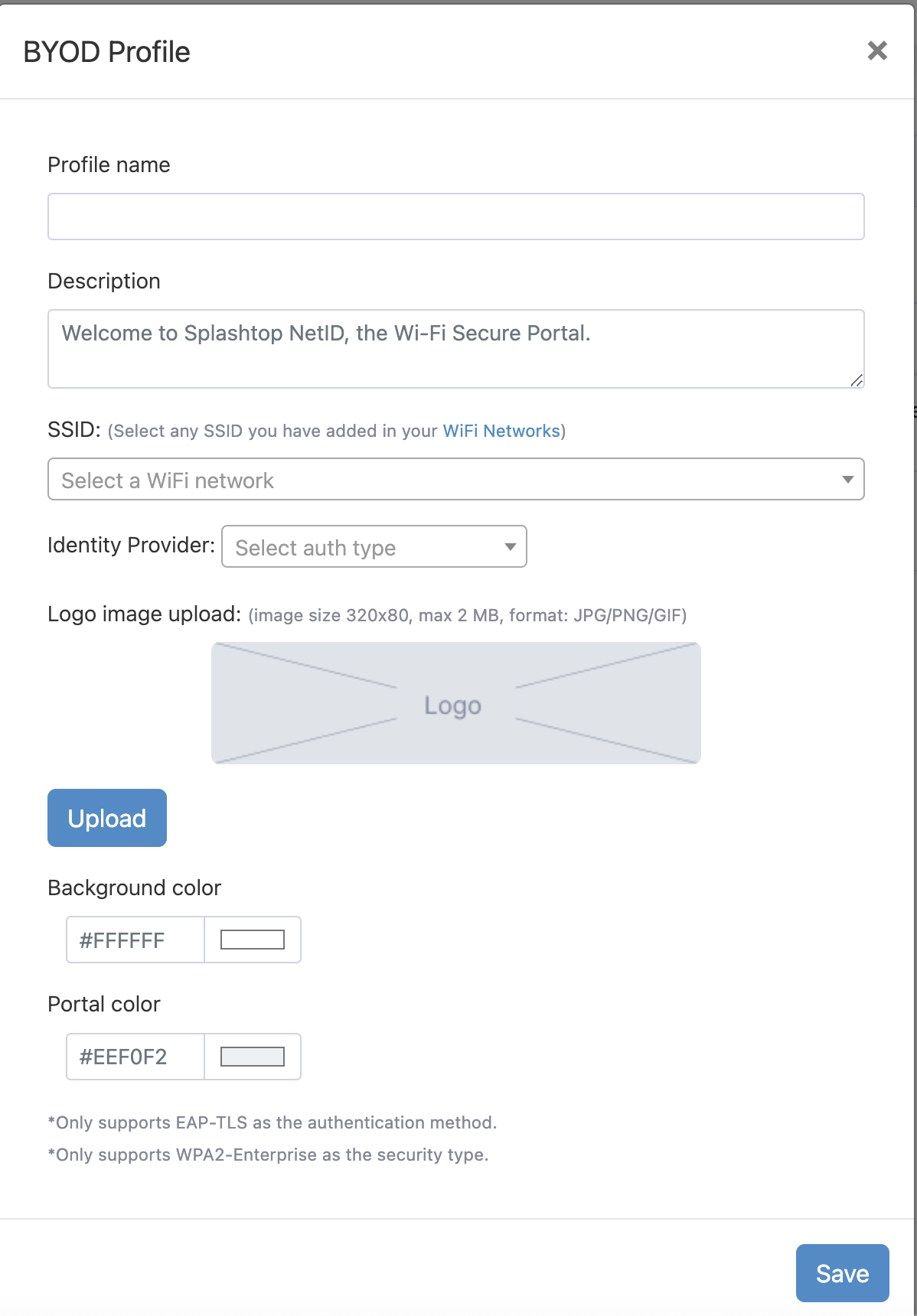 Configure NetID