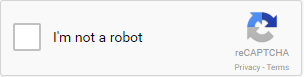 Screenshot of reCAPTCHA prompt where the visitor selects a checkbox to verify identity