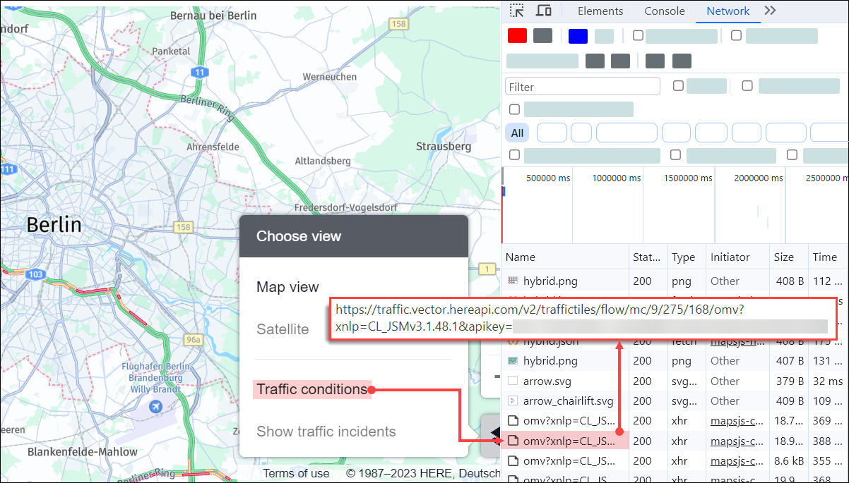 Updated services in the MapSettingsControl tool