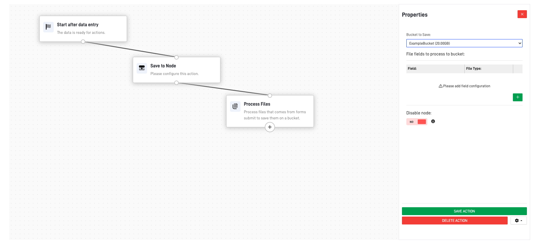 Process Files Node