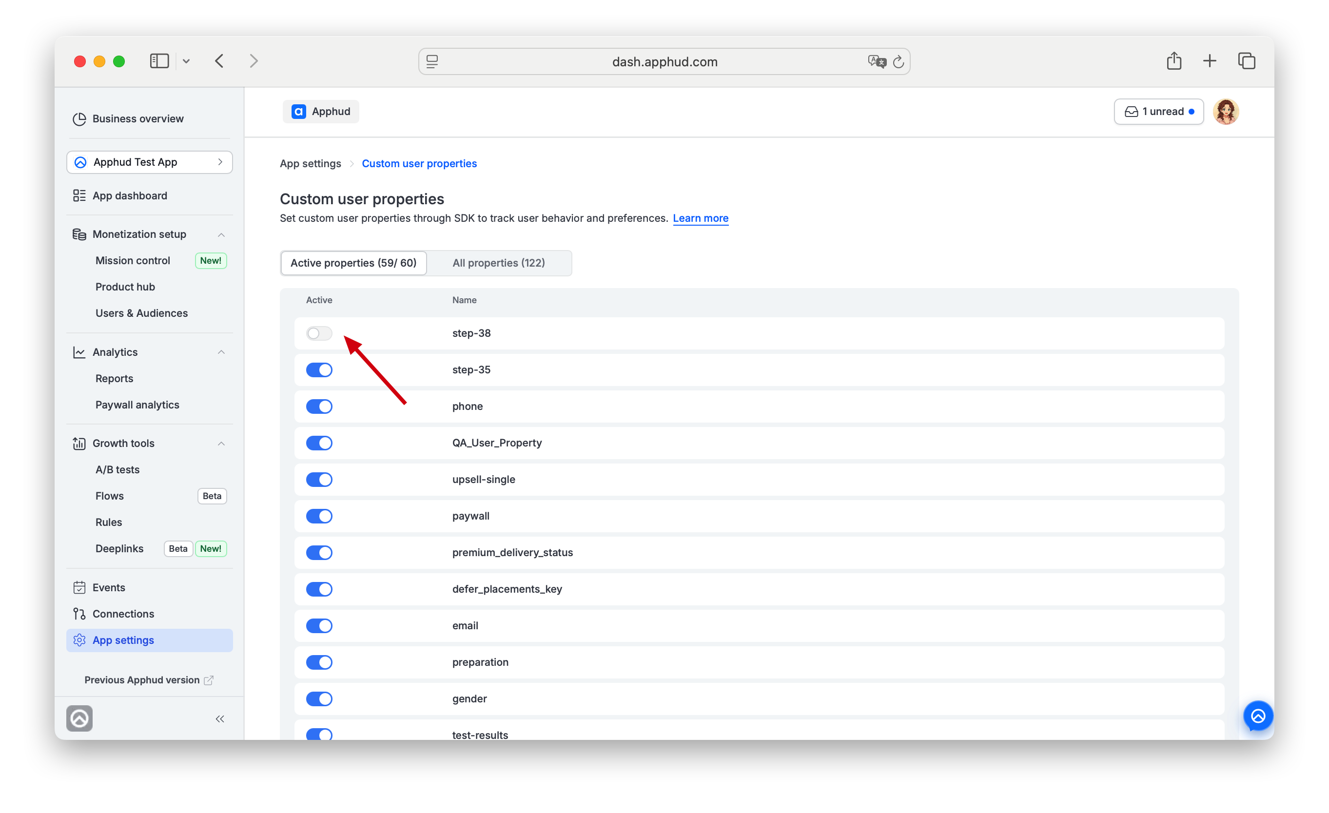 Apphud - managing user properties