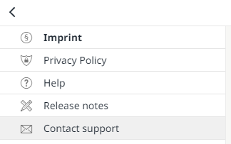 Optical highlighting of the current tab