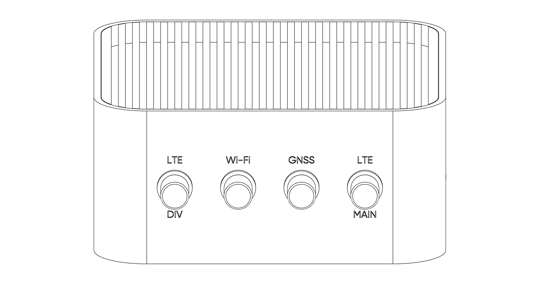 ALPON X5 AI Antenna Ports