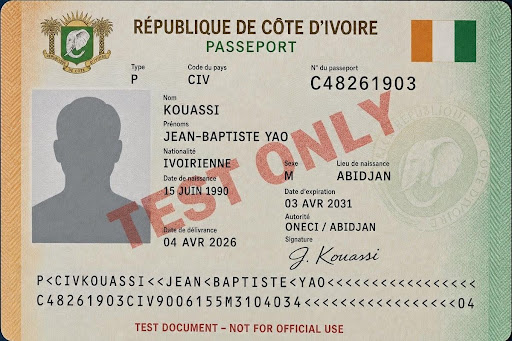 ivory-coast-passport-biodata-test.jpg Expected: authentic · Image: biodata