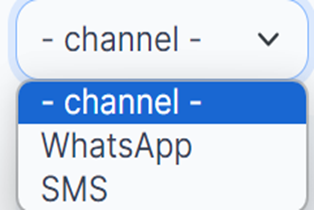 Figure 143: The channels that are available.
